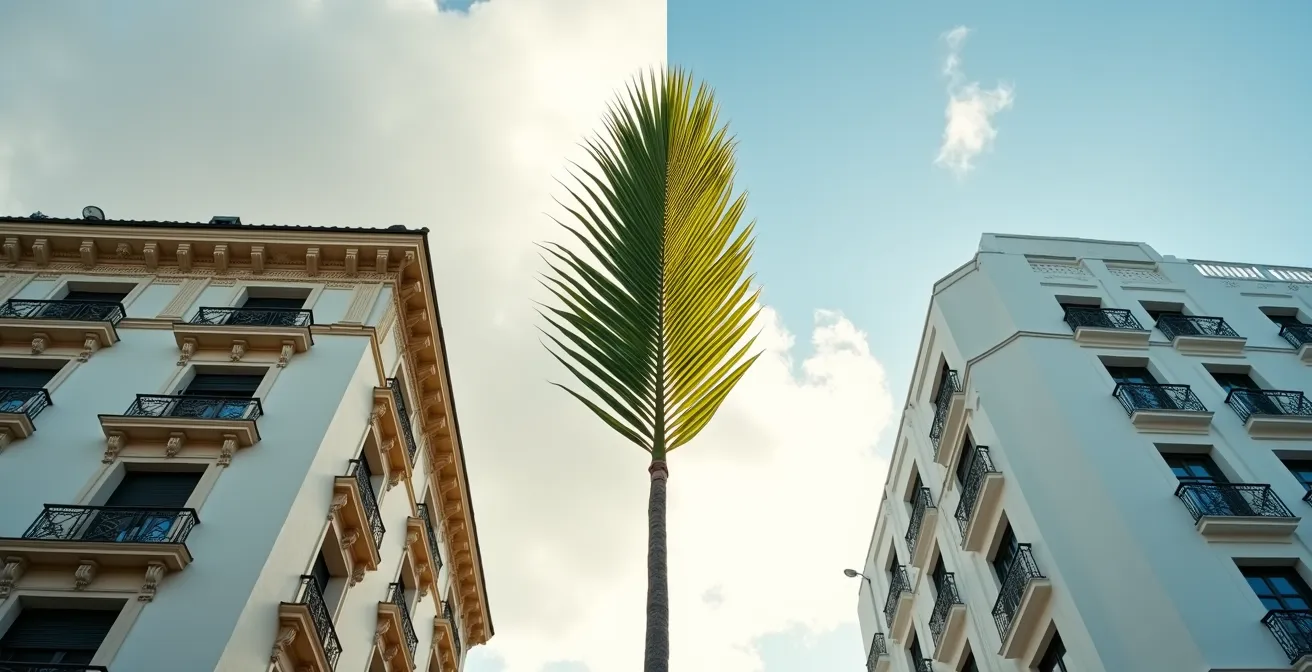 Comparaison visuelle entre deux styles de vie fiscaux